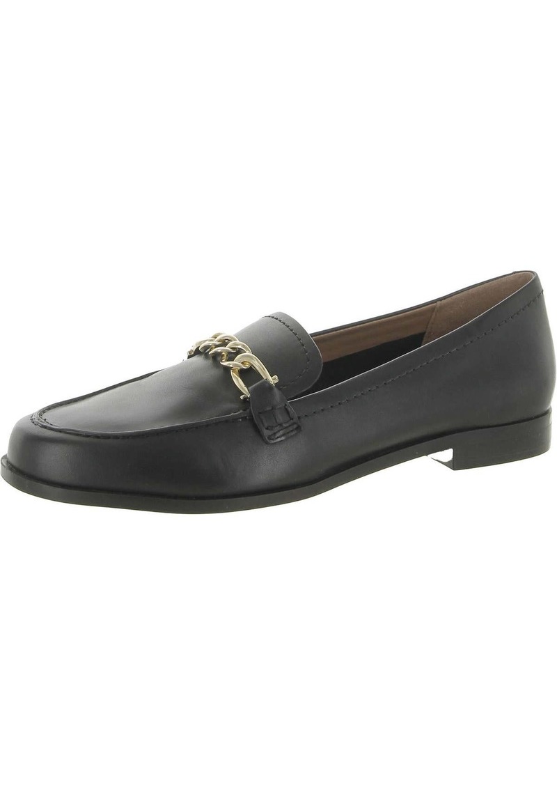 Naturalizer Sawyer Womens Leather Slip On Loafers