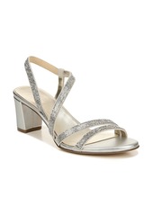 Naturalizer Vanessa Sandal in Silver Fabric at Nordstrom Rack