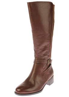 Naturalizer Wynnie Womens Wide Calf Leather Knee-High Boots
