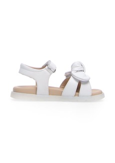 Naturino Kelly Knotted Bow Sandal in White at Nordstrom