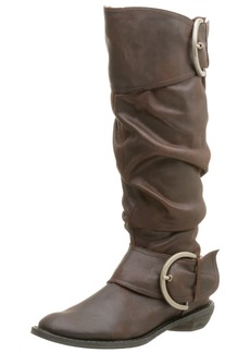 Naughty Monkey Women's Double B Tall Boot with Buckle