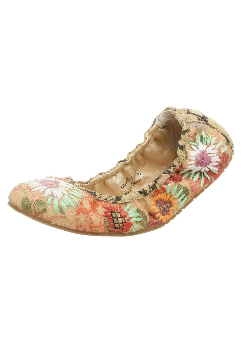 Naughty Monkey Women's Oopsy Daisy Flat