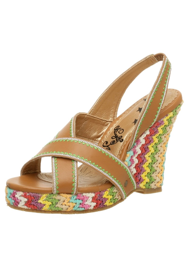 Naughty Monkey Women's Pot of Gold Slingback Sandal