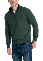 Nautica Mens Knit 1/4 Zip Pullover Sweater
