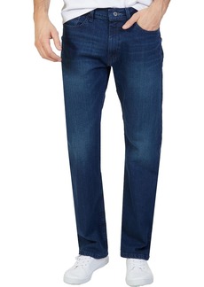 Nautica Mens Relaxed Fit Faded Straight Leg Jeans