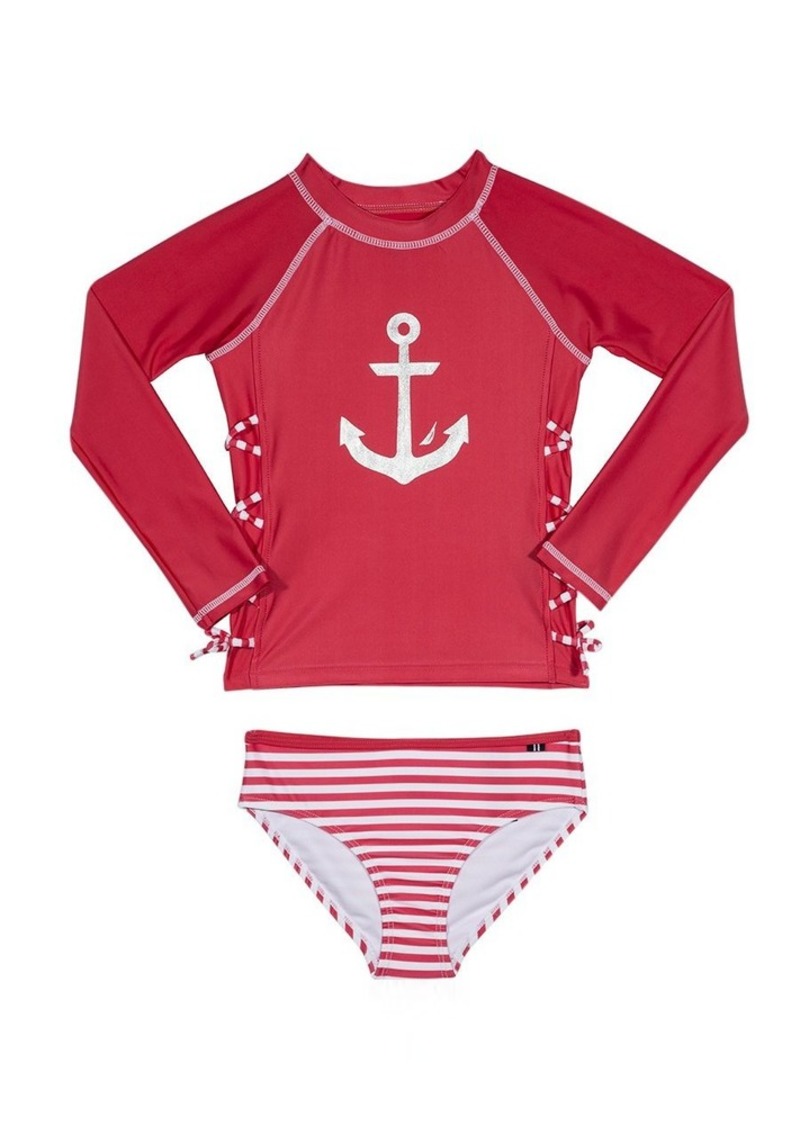 girls rashguard swim