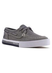 Nautica Big Boys Spinnaker Boat Shoes - Gray Washed