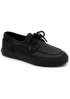 Nautica Big Boys Spinnaker Boat Shoes - All Over Black