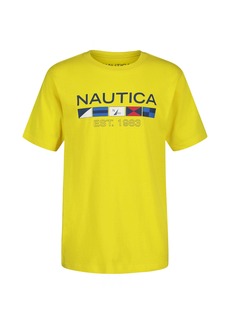 Nautica Boys' Signal Flags Graphic T-Shirt (8-20)