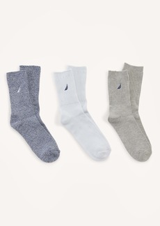 Nautica Crew Socks, 3-Pack