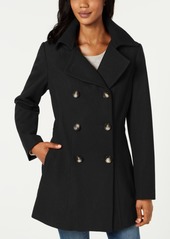 Nautica Double-Breasted Hooded Peacoat