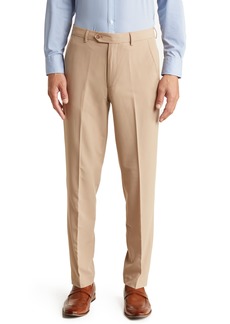 Nautica Flat Front Trousers in Camel at Nordstrom Rack