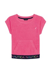 Nautica Girls' Elastic Hem Sweatshirt (7-16)