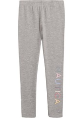 Nautica Girls' Glitter Logo Legging (7-16)