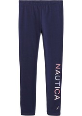 Nautica Girls' Glitter Logo Legging (7-16)