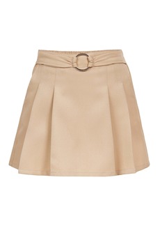 Nautica Girls' Pleated Scooter Skirt With Belt (4-6)