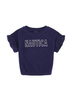Nautica Girls' Tie-Front Sweatshirt (7-16)