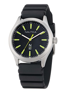 Nautica Hannay Bay Wheat Fiber Strap 3-Hand Watch