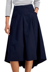 Nautica Jeans Women's High-Low Midi Skirt - Blue