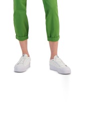 Nautica Jeans Women's Montauk Mid-Rise Cropped Chino Pants - Salted Lime
