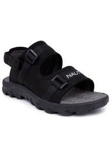 Nautica Little and Big Boys Lourenco Casual Sandals - Black