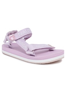 Nautica Little and Toddler Girls Avelino Casual Sandals - Metallic Pink