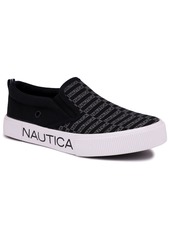 Nautica Little Boys Akeley Slip On Sneakers - Black