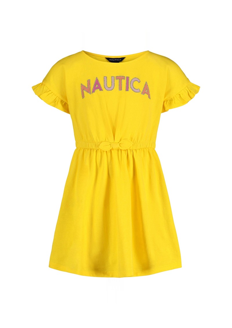 Nautica Little Girls' Cinch Waist Dress (4-6X)