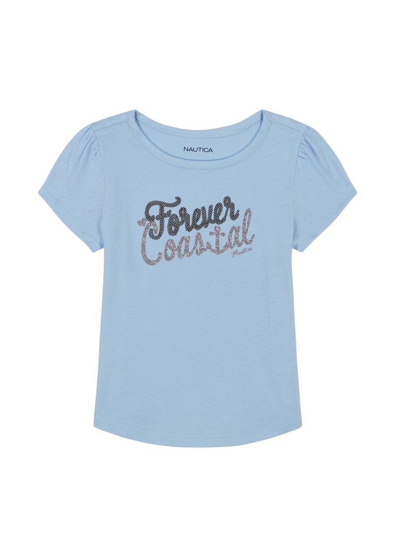 Nautica Little Girls' Forever Coastal T-Shirt (4-6X)