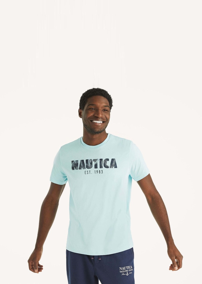 Nautica Mens 1983 Graphic T-Shirt