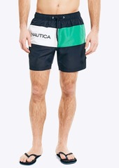 Nautica Mens 6 Heritage Flag Quick-Dry Swim