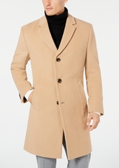 Nautica Men's Barge Classic Fit Wool/Cashmere Blend Solid Overcoat