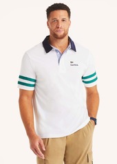 Nautica Mens Big & Tall Classic Fit Rugby Polo