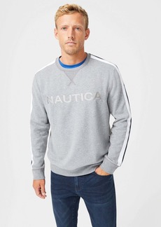 Nautica Mens Big & Tall Logo Fleece Sweatshirt