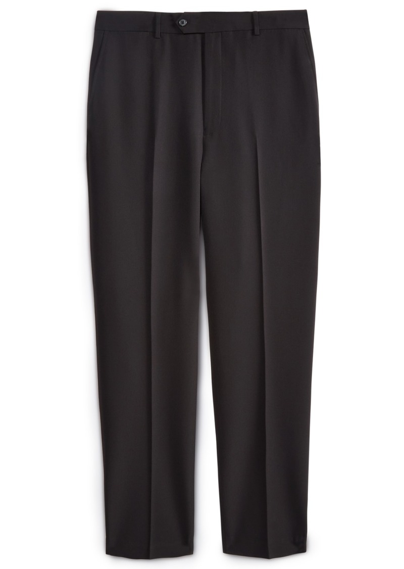 Nautica Men's Big & Tall Modern-Fit Performance Stretch Dress Pants - Black