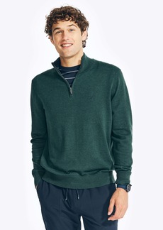Nautica Mens Big & Tall Navtech Quarter-Zip Sweatershirt