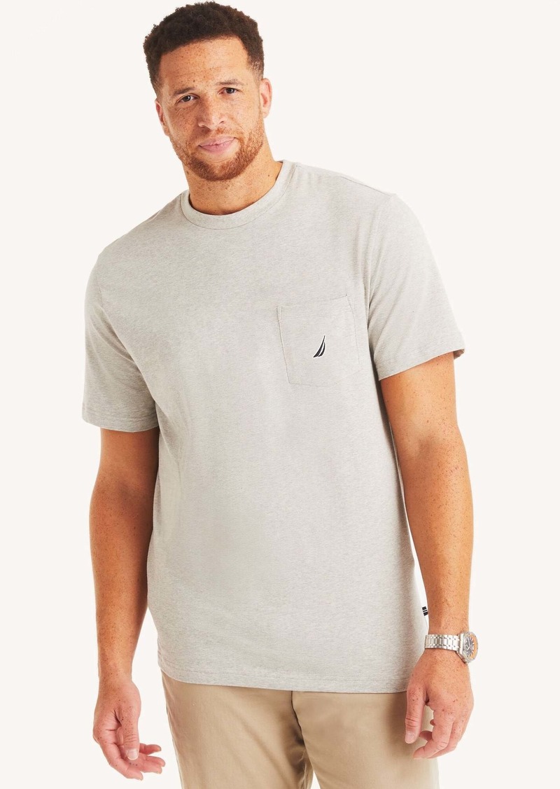 Nautica Mens Big & Tall Pocket T-Shirt