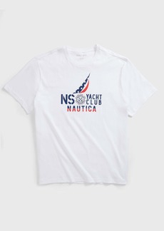 Nautica Mens Big & Tall Yacht Club Graphic T-Shirt