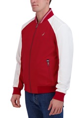 Nautica Men's Bomber Jacket - Red