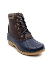 Nautica Men's Channing Cold Weather Lace-Up Boots - Brown, Navy