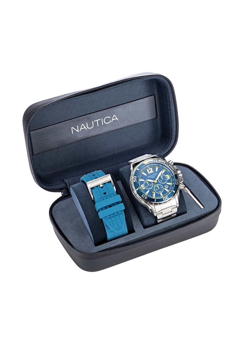 Nautica Mens Chronograph Watch Box Set