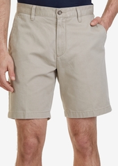 "Nautica Classic-Fit 8.5"" Stretch Chino Flat-Front Deck Short - Pale Coral"