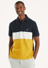 Nautica Mens Classic Fit Colorblock Polo