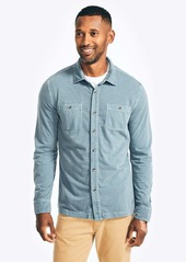 Nautica Mens Classic Fit Cotton-Knit Shirt