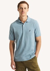 Nautica Mens Classic Fit Heather Deck Polo