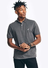 Nautica Mens Classic Fit Heather Deck Polo