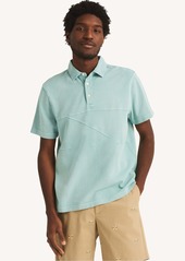 Nautica Mens Classic Fit Pieced Polo