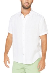 Nautica Men's Classic-Fit Solid Linen Shirt