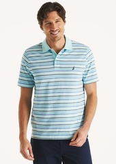 Nautica Mens Classic Fit Striped Polo