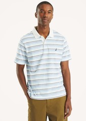 Nautica Mens Classic Fit Striped Polo